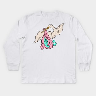 It's a ...Baby Gilly Kids Long Sleeve T-Shirt